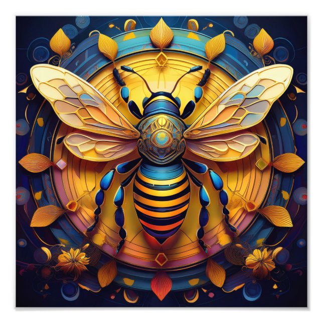 AI Bee Fototryck (Framsidan)