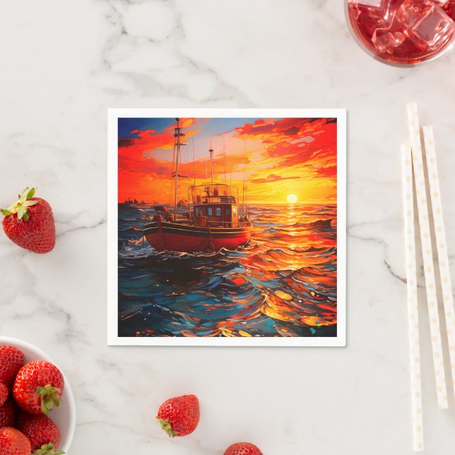 Ai Boat Pappersservett (Insitu)