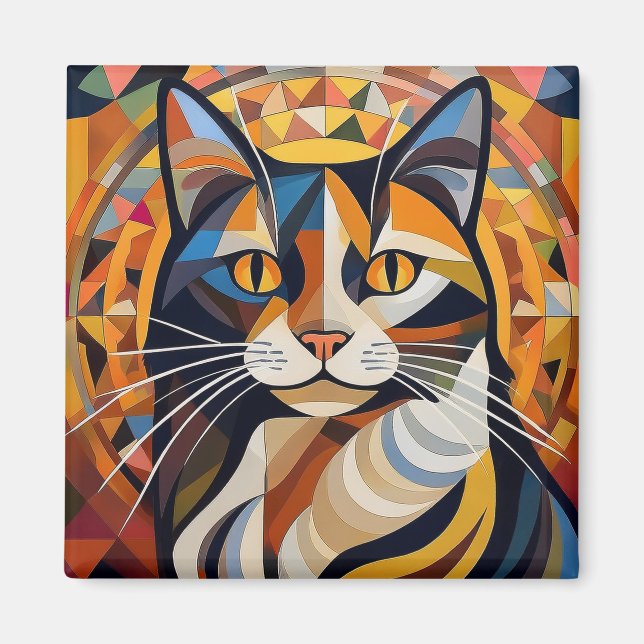 AI Cat Magnet (Framsidan)