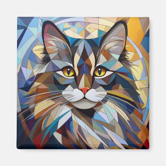 AI Cat Magnet (Framsidan)