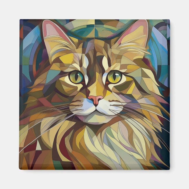 AI Cat Magnet (Framsidan)