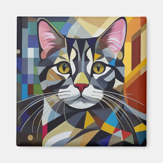 AI Cat Magnet (Framsidan)