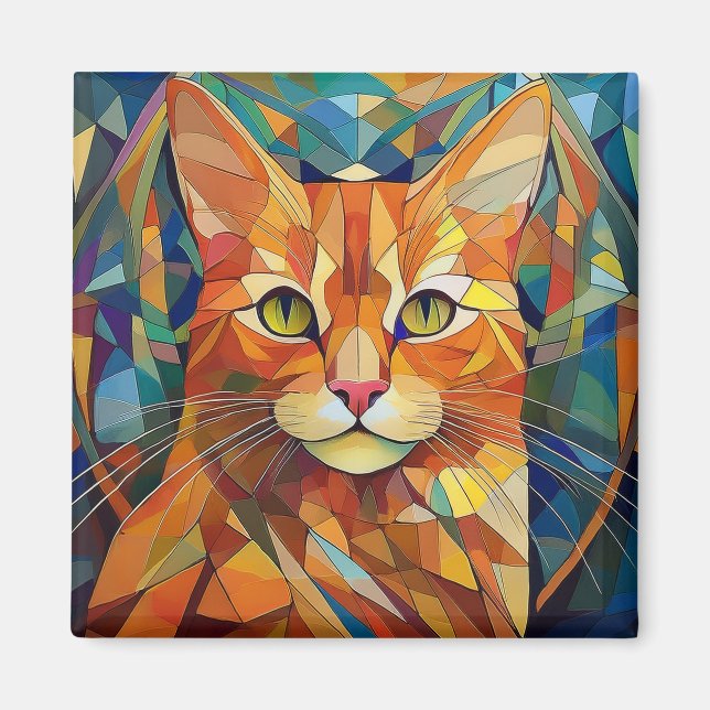 AI Cat Magnet (Framsidan)