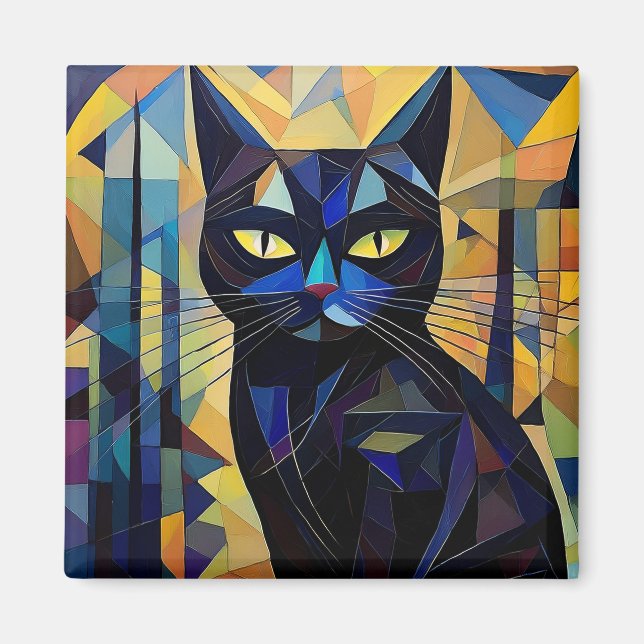 AI Cat Magnet (Framsidan)