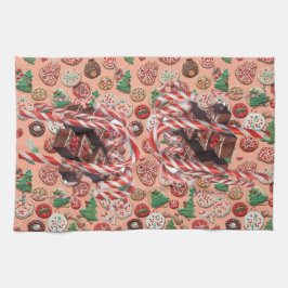 AI Christmas Goodies Kitchen Towel Kökshandduk