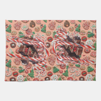 AI Christmas Goodies Kitchen Towel Kökshandduk