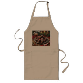 AI Christmas Specialist Holiday Candy Apron Långt Förkläde