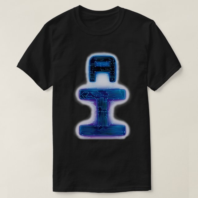 AI Classic TShirt T Shirt (Design framsida)