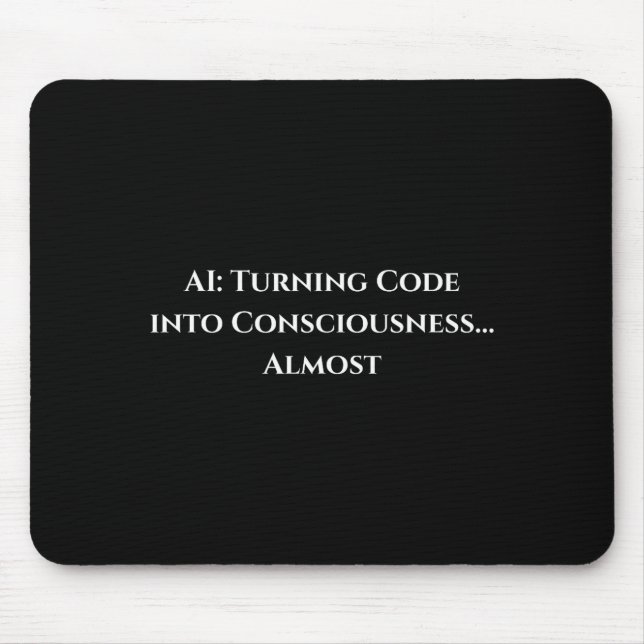 Ai Code Consciousness Funny Tech Geek Nerdy Gift  Musmatta (Framsidan)