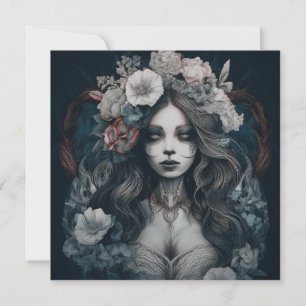 AI corpse bride Julkort