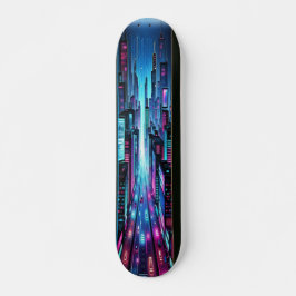 AI Cyber City Mini Skateboard Bräda 18,5 Cm
