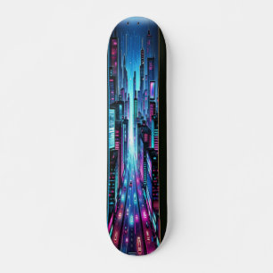 AI Cyber City Mini Skateboard Bräda 18,5 Cm
