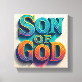 Ai design Son of God Kanvastryck