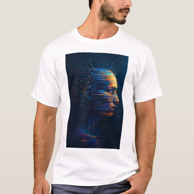 AI & Digitalt Liv T Shirt (Framsida)