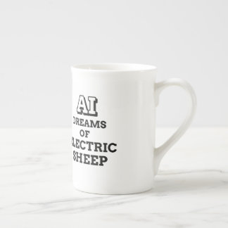 AI drömmer om elektriska får Benporslin Mugg