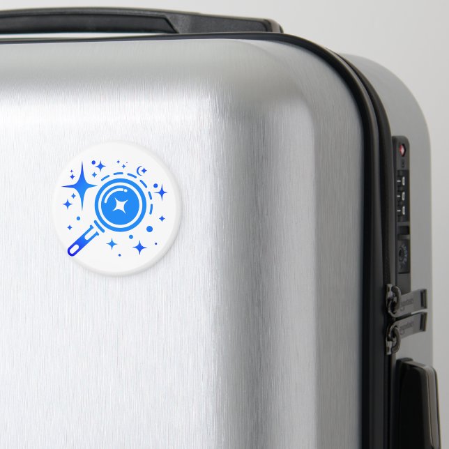 AI emblem Twinkle-stjärnor, beacon of the digital  Magnet (In Situ (Luggage))