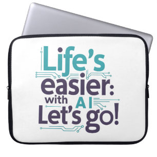 AI Enkelhetsfodral – Enkel Teknisk Skydd Laptop Fodral