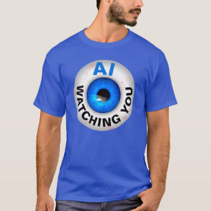 AI Eyeball (mörk) T-Shirt