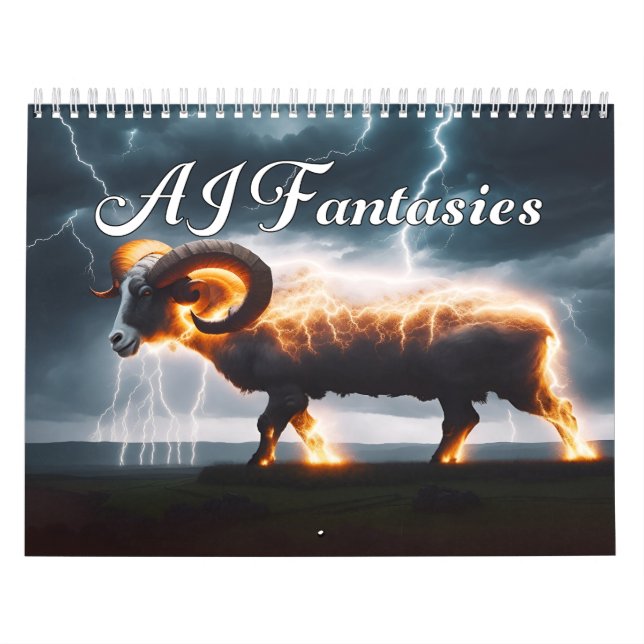 AI Fantasies Kalender (Omslag)
