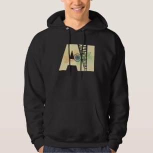 AI Fantastisk Smart Indisk Tanke Artificiell Intel Hoodie