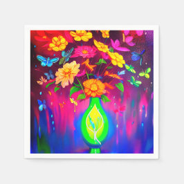 Ai Flowers Pappersservett