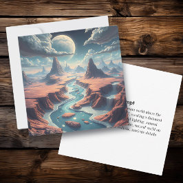 AI-fråga och teckning | Etheral Surreal World