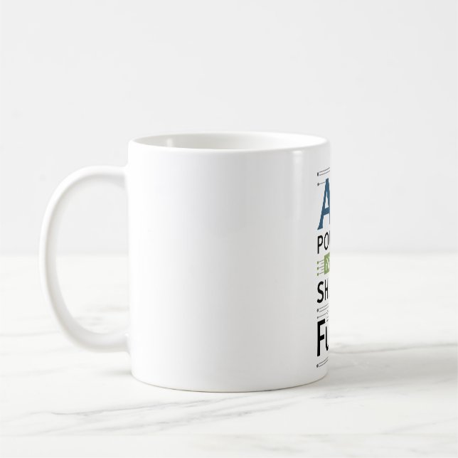 AI Framsteg - Utformning av framtiden Kaffemugg (Vänster)