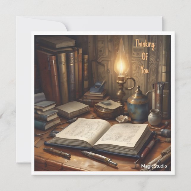 AI funderar på att du ska få ett aviseringskort Meddelande (Framsida)