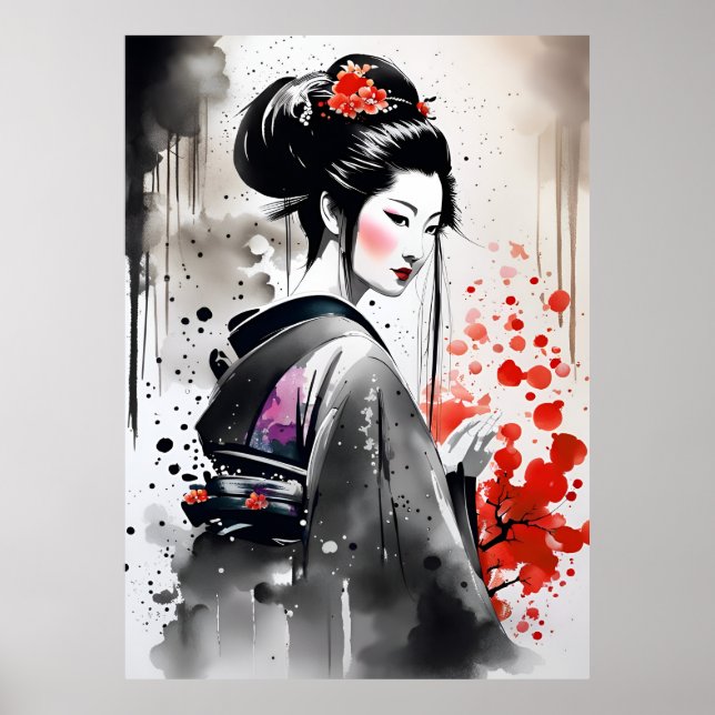 AI Geisha Poster (Framsidan)