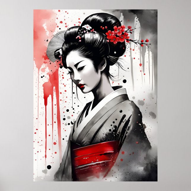 AI Geisha Poster (Framsidan)