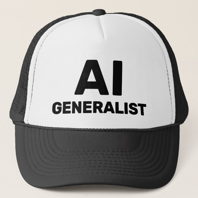 AI Generalist™ Truckerhatt Keps (Framsida)