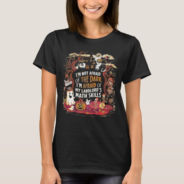 AI Generated Halloween T Shirt (Framsida)
