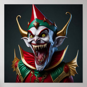 AI Generated Vampire Art Poster