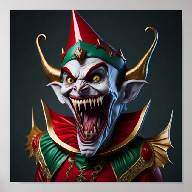 AI Generated Vampire Art Poster (Framsidan)