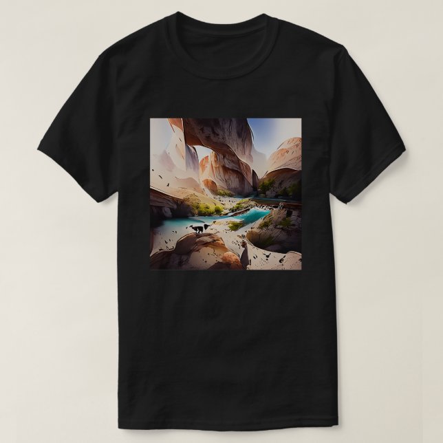 AI-genererad artikel 53 T Shirt (Design framsida)
