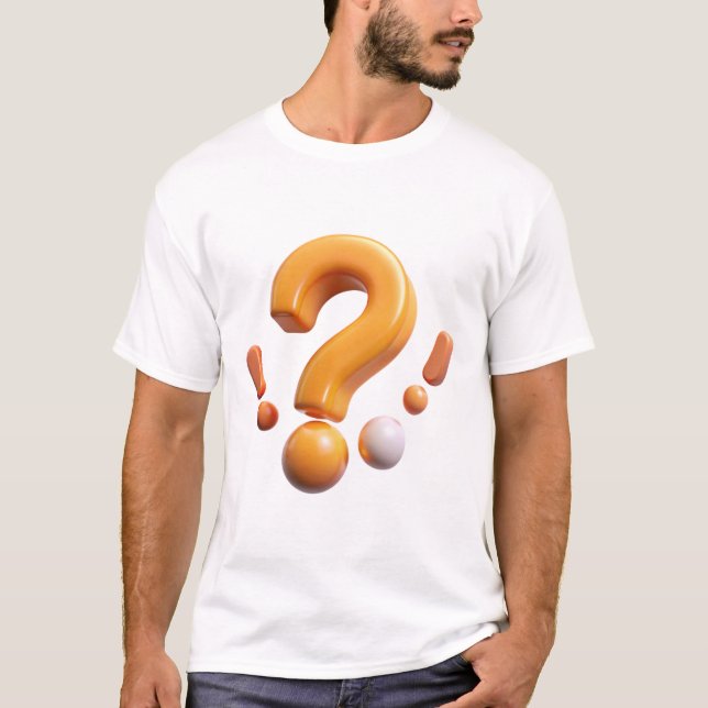 AI-genererad Donut Söt T Shirt (Framsida)