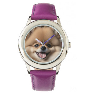 AI-genererad Hund 01 "Bra day" Armbandsur