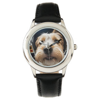 AI-genererad Hund 01 "Roger" Armbandsur