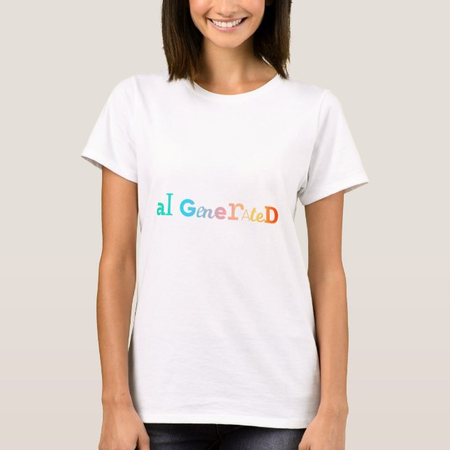 AI-genererad T Shirt (Framsida)