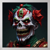 AI-genererad Zombie-konst