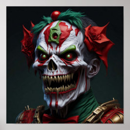 AI-genererad Zombie-konst Poster