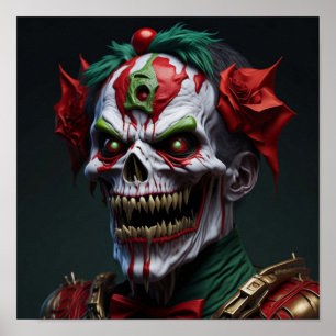 AI-genererad Zombie-konst Poster