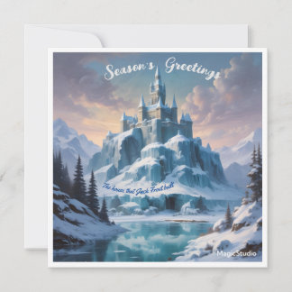 AI hämtningsbart hus den Jacken Frost Byggt kort