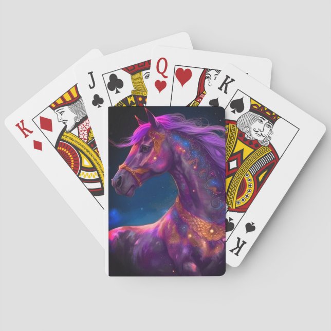Ai Horse Art Casinokort (Baksidan)