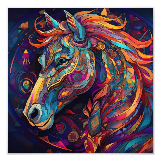 Ai Horse Fototryck (Framsidan)