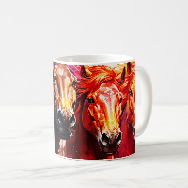 Ai Horses Kaffemugg (Framsida höger)