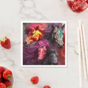 Ai Horses Pappersservett