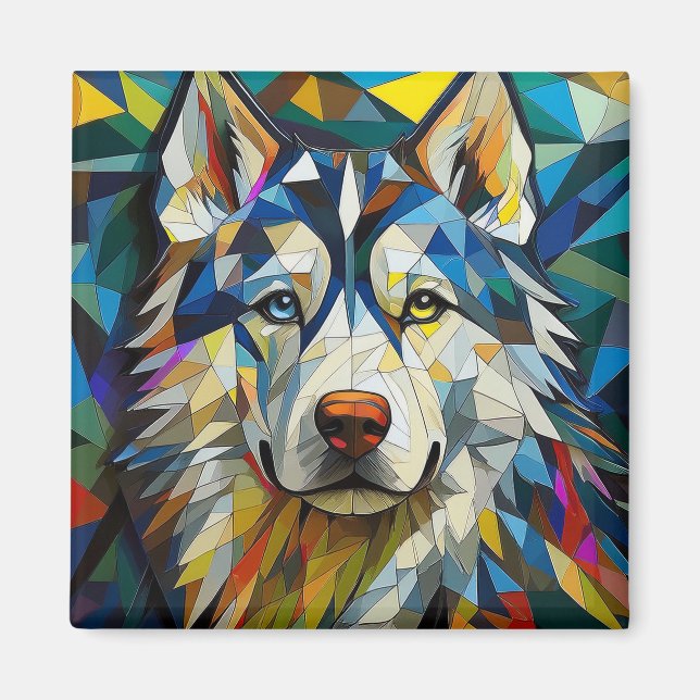 AI Hund Magnet (Framsidan)