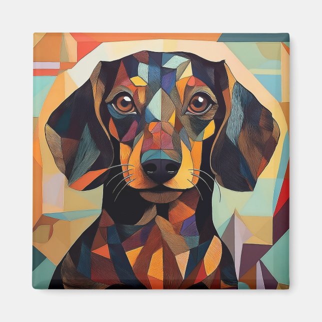 AI Hund Magnet (Framsidan)