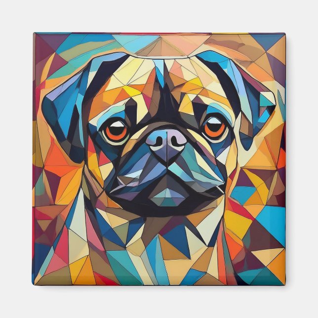 AI Hund Magnet (Framsidan)